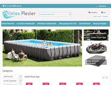 Tablet Screenshot of intexplezier.be